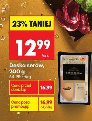 Ser promocja w Biedronka