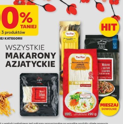 Wszystkie makarony azjatyckie promocja w Kaufland
