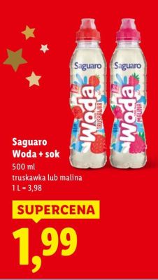 Woda + sok 500 ml promocja w Lidl