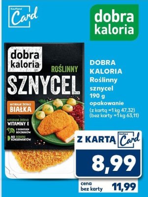 Roślinny sznycel  promocja w Kaufland