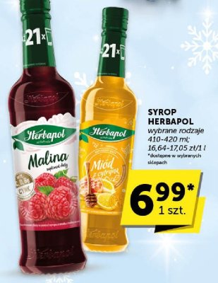 Syrop Herbapol Malina promocja w Euro Sklep