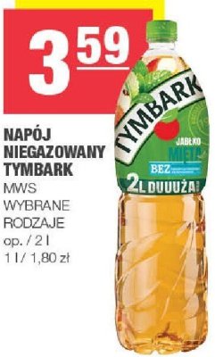 Napój niegazowany Tymbark MWS promocja w SPAR
