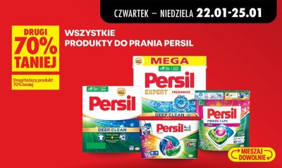 Produkty do prania Persil promocja w Biedronka