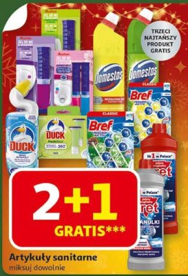 Artykuły sanitarne Domestos, Bref, Duck - miksuj dowolnie promocja w Auchan