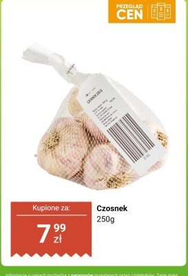 Czosnek promocja w Dino
