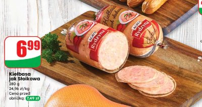 Kiełbasa jak Słoikowa Agro Rydzyna promocja w Dino