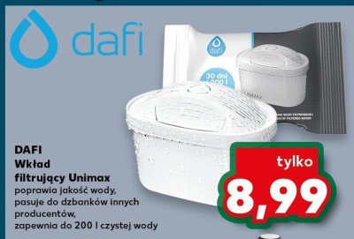 Wkład filtrujący Unimax promocja w Kaufland