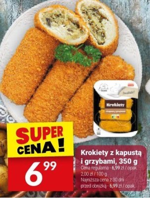 Krokiety z kapustą i grzybami, 350 g promocja w Twój Market