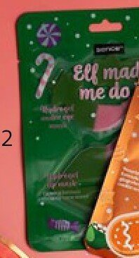 Zestaw masek Elf made me do it - hydrożelowe płatki pod oczy + maska na usta Sence promocja w Rossmann