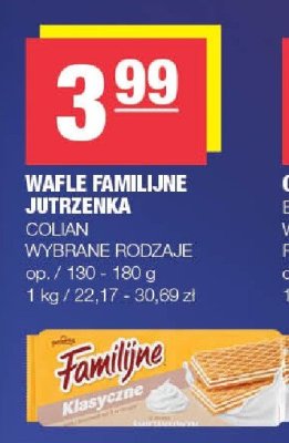 Wafle familijne Jutrzenka GOPLANA promocja w SPAR