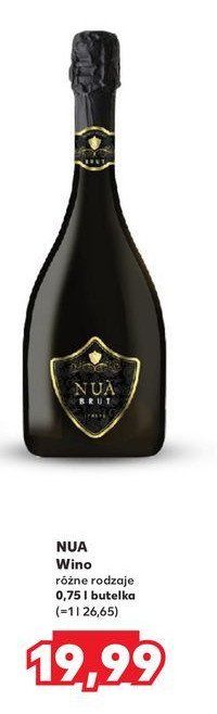 Wino NUA BRUT promocja