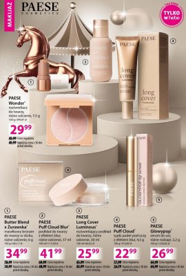 Podkład Paese Puff Cloud Blur podkład do twarzy z efektem blur, różne odcienie, 37 ml promocja w Hebe