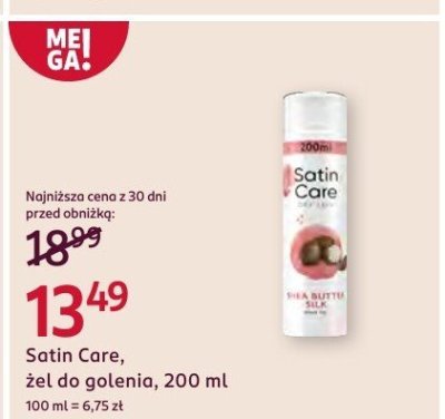 Żel do golenia promocja w Rossmann