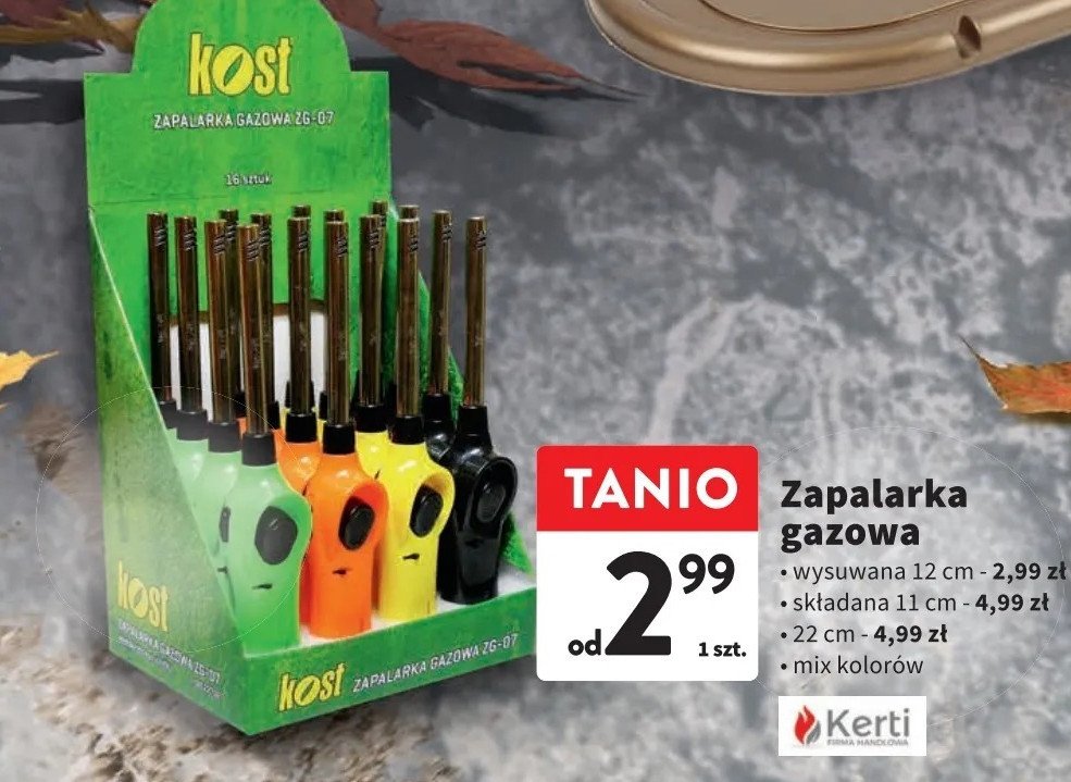 Zapalarka składana KOST promocja w Intermarche