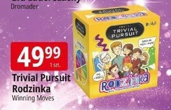 Trivial Pursuit Rodzinka Winning Moves promocja w Leclerc