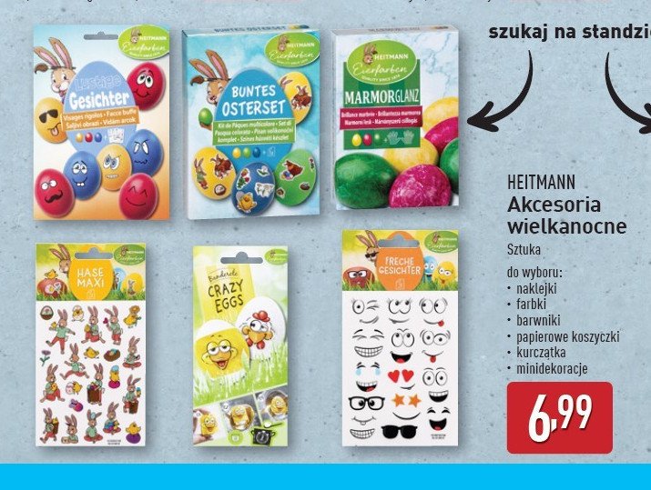 Farbki Heitmann (aldi) promocja w Aldi