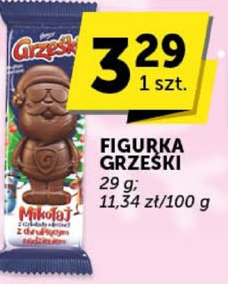 Figurka Grzeski promocja w Groszek