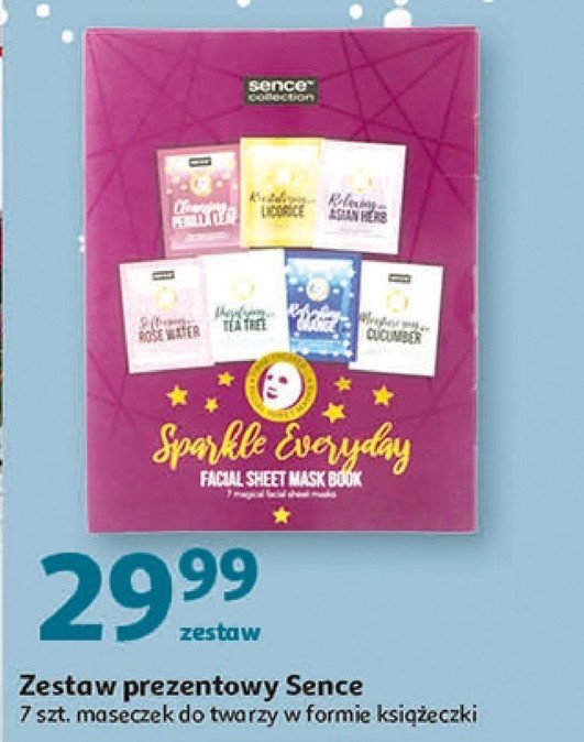 Zestaw maseczek Sence collection zestaw promocja