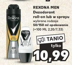 Dezodorant invisible black & white Rexona men invisible promocja