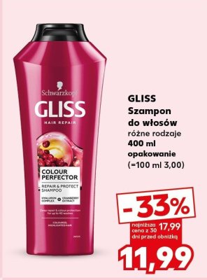 Szampon do włosów różne rodzaje promocja w Kaufland