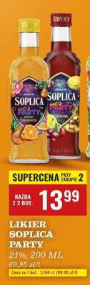 Likier Soplica Party 21% 200ml promocja w Biedronka