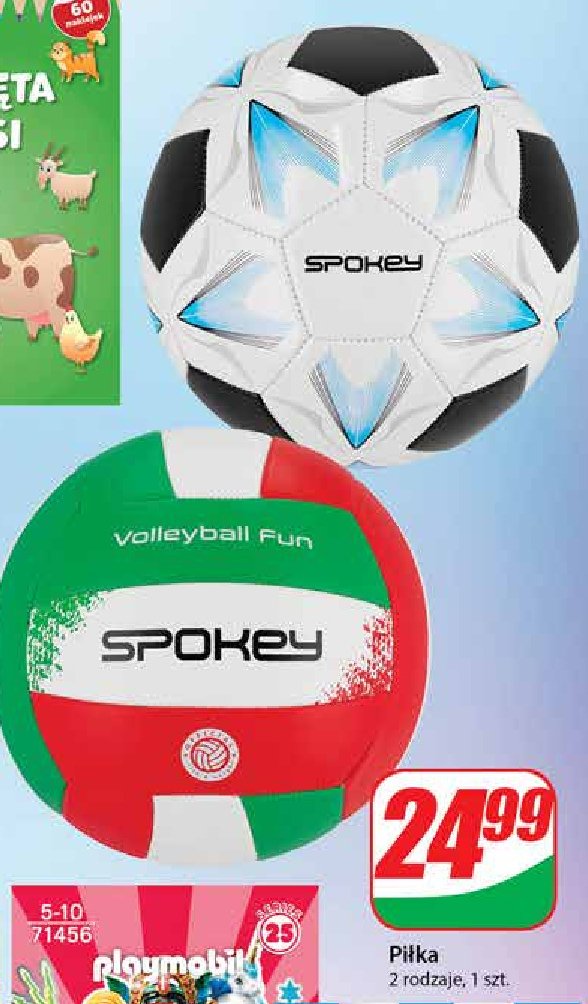Pi艂ka do siatk贸wki Spokey promocja