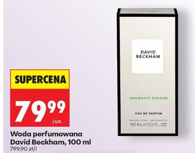 Woda perfumowana, 100 ml David Beckham promocja w Biedronka