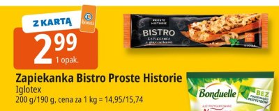 Zapiekanka Bistro Proste Historie promocja w Leclerc