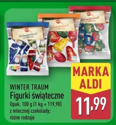 Figurki świąteczne WINTER TRAUM promocja w Aldi
