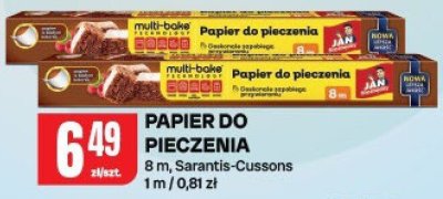 Papier do pieczenia Sarantis-Cussons promocja w Chorten