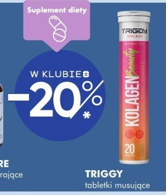 Triggy tabletki musujące promocja w Super-Pharm