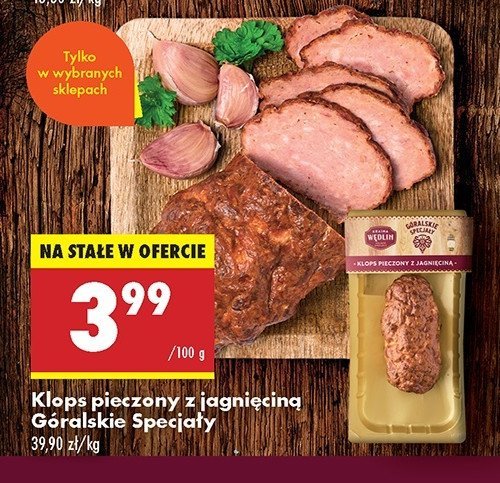 Klops pieczony z jagnięciną Kraina wędlin promocja