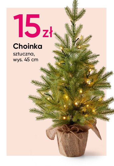 Choinka 45 cm promocja w Pepco