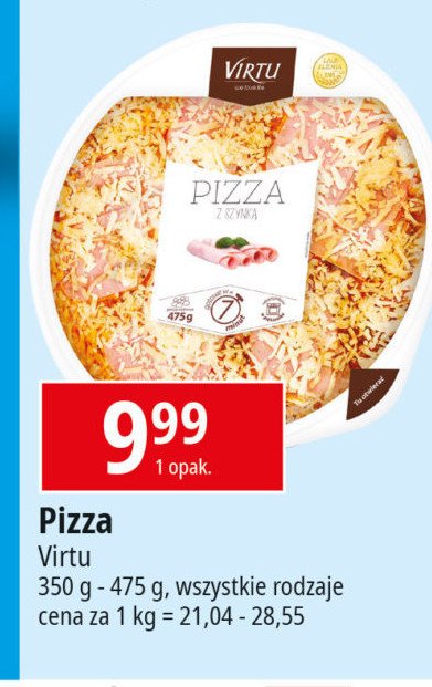 Pizza z szynką Virtu promocja