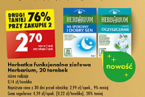 Herbata oczyszczanie Herbarium promocja