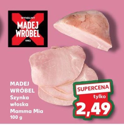 Szynka włoska Mamma Mia  promocja w Kaufland