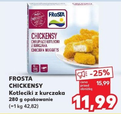 Chickensy kotleciki z kurczaka promocja w Kaufland