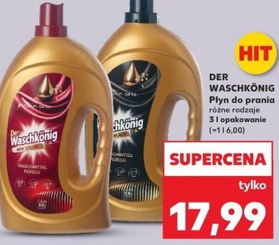 Żel do prania mix color Der waschkonig promocja
