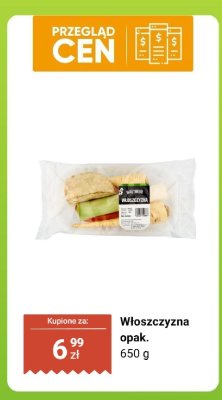 Włoszczyzna opak. 650 g Biedronka promocja w Biedronka