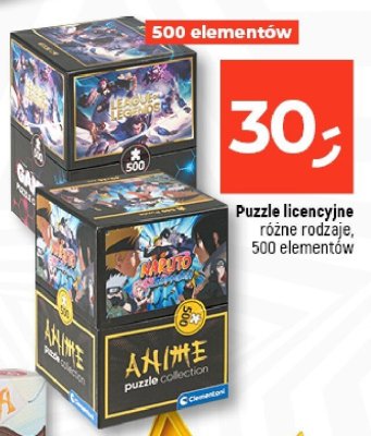 Puzzle licencyjne Naruto, 500 elementów promocja w Dealz