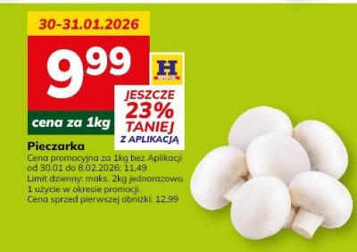 Pieczarka promocja w Hitpol