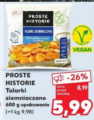 Talarki ziemniaczane PROSTE HISTORIE promocja w Kaufland