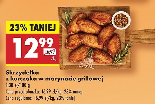 Skrzyd艂o z kurczaka w marynacie na grill promocja