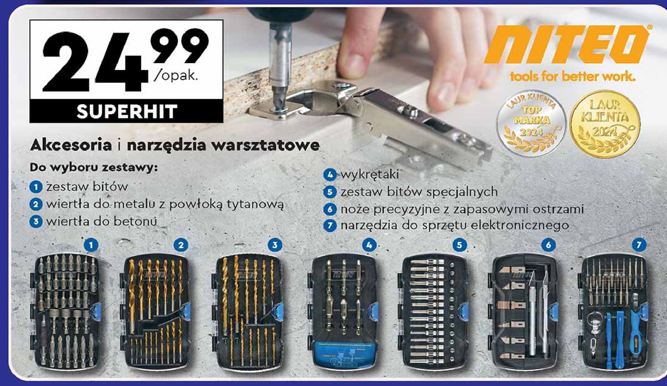 Wykrętaki NITEO promocja