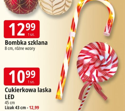 Bombka szklana promocja w Leclerc