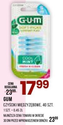 Czapski międzyzębowe GUM promocja w Drogerie Natura