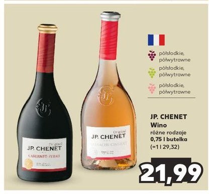 Wino J.p. chenet merlot rose promocja