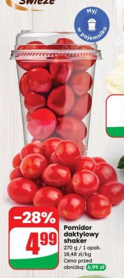Pomidor daktylowy shaker promocja w Dino