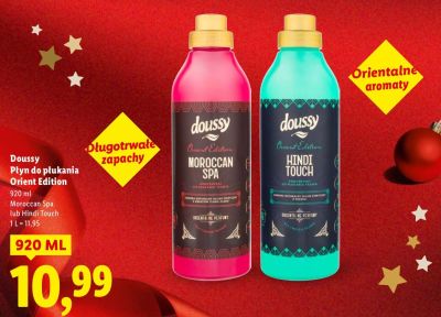 Płyn do płukania Doussy Orient Edition Hindi Touch 920ml promocja w Lidl