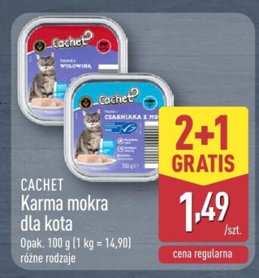 Karma mokra dla kota  promocja w Aldi